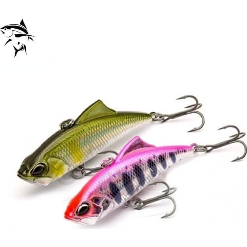 Fishing Lures VIB 2021 45mm 5.3g Spearhead RYUKI Vibration 45S Lure for Pike Accessories Winter Artificial Bait Trouts Tackle