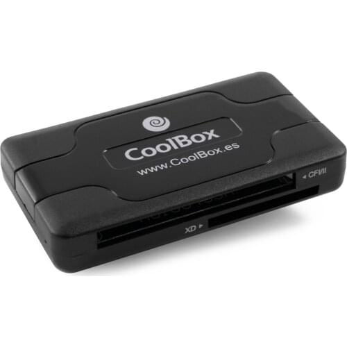 CoolBox USB2.0 external card reader, supports up to 2 TB cards, supports SD, MMC, microSD, compact design