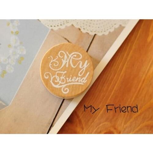 1000pcs/lot Valentines Day blessing Words Wish Stamp Wooden Rubber Floral Pattern/ Blessing Luck wood stamp