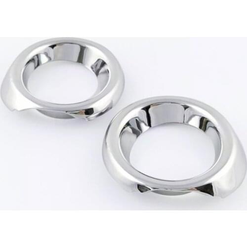 2016 2017 for Toyota RAV4 ABS Accessories Inner ring Front Fog Light Lamp Cover Trim 2pcs