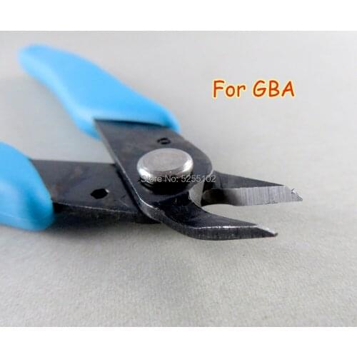20pcs Trim the shell diagonal cut wire pliers For GBA to improve the bright screen pliers game maintenance tools for GBA