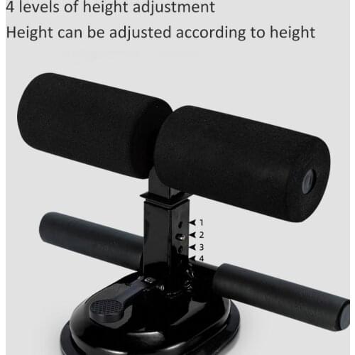 Sit Up Assistant Abdominal Core Workout Fitness Adjustable Sit Ups Exercise Equipment Portable Situp Suction Home Gym
