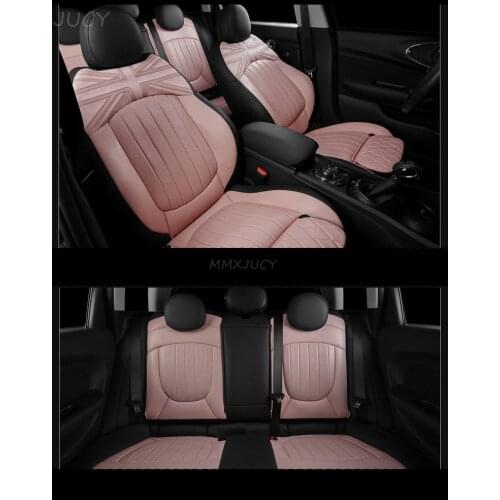 5-Seat Covers for Mini Cooper R60 Seat Cushion for Roadster Countryman Cabrio Clubman Countryman Coupe JCW Paceman Seat Supports