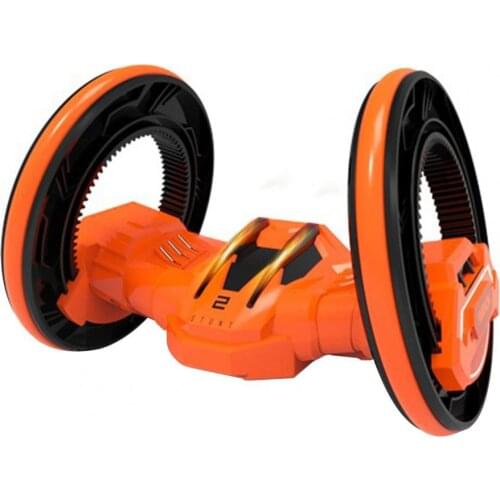 Electric 360 Degree Rotating Space Exploration Two Rounds Remote Control Anti-fall Stunt Car for Kids Gift
