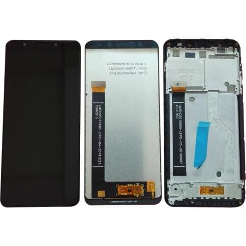 For Wiko Ride 2 U520AS LCD Display Touch Screen Sensor Assembly With frame