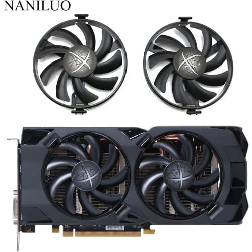 FDC10U12S9-C RX480 RX470 Cooler Fan Replace For XFX Radeon RX 480 470 470D RS Black Wolf Graphics Card Cooling Fan