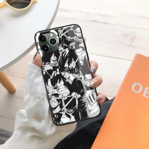 Eraser Head My Hero Academia Soft Silicone for IPhone Se 6s 7 8 Plus X XR XS 11 12 Mini Pro Max Glass TPU Phone Case Cover Shell