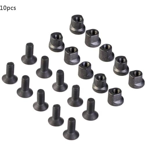10Pcs/lot Metal Screw And Nut Replacement Set Keymod Key Mod Rail Sections For Hunting Keymod Rail Sections