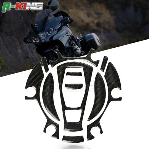 Motorcycle Carbon Fiber Oil Gas Fuel Tank Cap Tank Pad Tankpad Sticker For BMW R1200R R1200RS R1200 R 2015 2016 2017 2018 2019