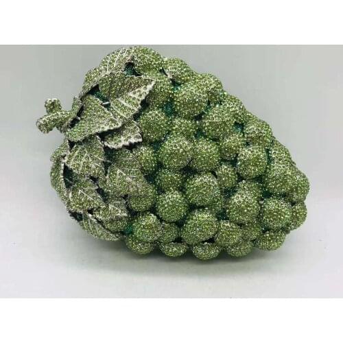 Latest Evening Clutch Bags Party Pearl Beads Clutch Bags Handmade Wedding Bags Fashion Flower Crystal Clutch Handbag and Purse