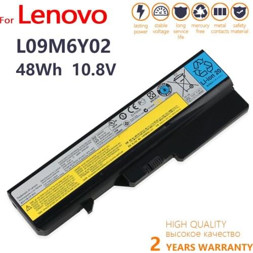 Genuine Laptop Battery for Lenovo IdeaPad G460 G560 V360 l09m6y02 B470 G460A G560 Z460 Z465 Z560 Z565 Z570 LO9S6Y02 LO9L6Y02