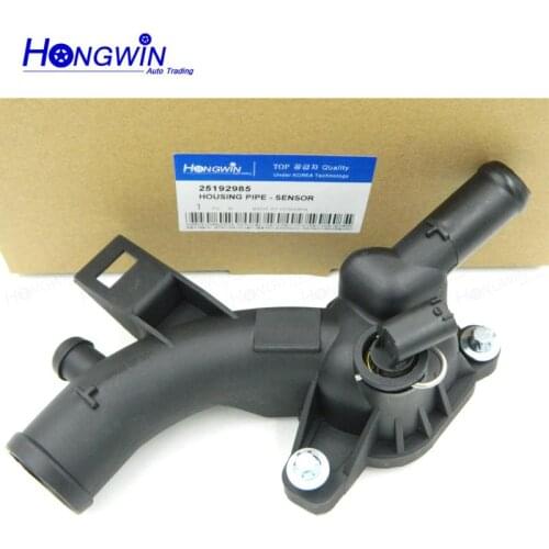 Genuine No.25192985 Thermostat Housing Water Pump Outlet For Opel Astra J Adam Corsa D Meriva B A14XEL A14XER 1338022 55562048