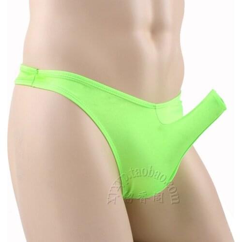 Sexy Gay Men Exotic Underwear Condom G String Male Open Briefs Lingerie Trunk Jockstrap Cock Sock Cueca Calzoncillos