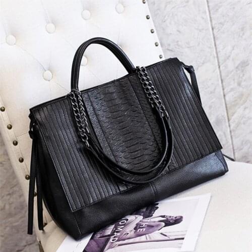 Bags for Women 2021 New Fashion Casual Leather Large-capacity Tote Bag, One-shoulder All-match Portable Diagonal Chain Bag Cc Gg