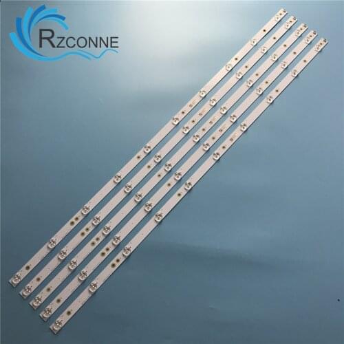LED Backlight strip 10 Lamp For Philips 43"TV LB43003 LB43101 V0_01 TPT430US TPT430H3 43PFS4131 43PFS5531 43PFS5532 43PUT4900