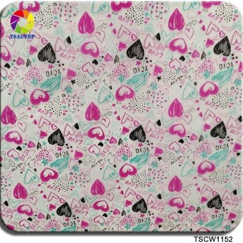 TSAUTOP Size 0.5m x 20m water transfer printing film for hydro dip WDF1152