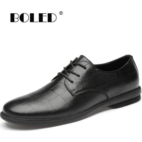 High Quality Genuine Leather Shoes Men Breathable Flats Fashion Men Casual Shoes Soft Comfortable Lace Up Moccasins Men Shoes