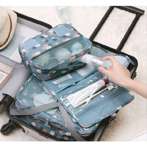High Quality Women Makeup Bags Travel Cosmetic Bag Toiletries Organizer Waterproof Storage Neceser Hanging Bathroom Wash Bag