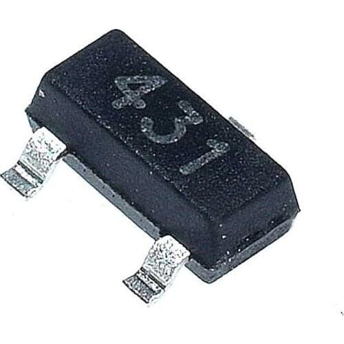100PCS TL431 CJ431 SOT-23 TL431A SOT23 431 SOT SMD new and original IC Chipset
