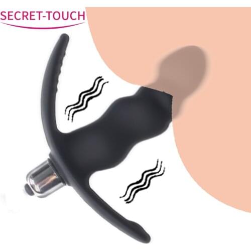 Anal Vibrator Butt Plug Silicone Bullet Sex Toys 16 Strong Earthquake Modes Prostata Massager For Man Gay Anal Toys Women Dildos