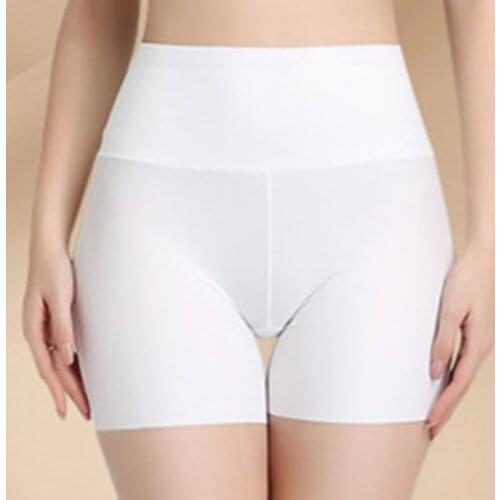 Seamless Ice Silk Anti Empty Bottoming Safety Pants WomenS Safety High Quality Pants Plus Size Summer Thin Leggings