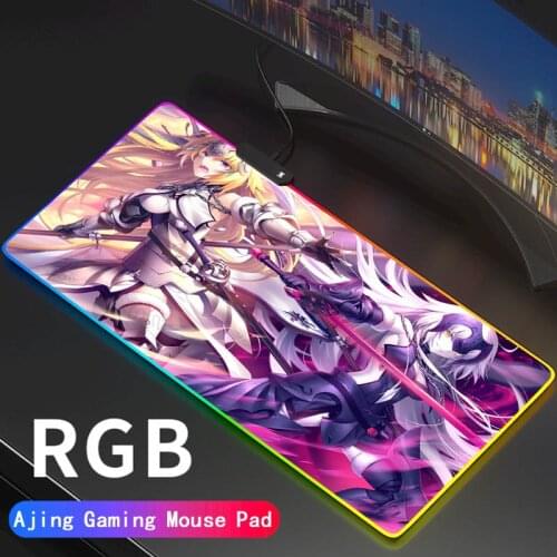 Fate/Grand Order Anime Large Mouse Pad Colorful Lockedge Mausepad Keyboard Table Desk Mat For FGO Notebook Laptop Gamer Mousepad