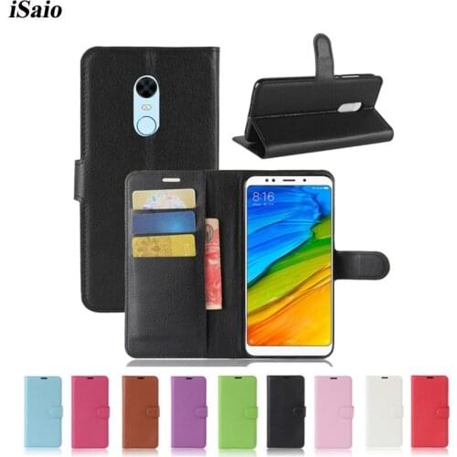 Luxury Case For Xiaomi Redmi 5 Plus Wallet Cover 5.99" Stand PU Leather Flip Case for Xiaomi Xiomi Xaomi Redmi 5 Plus Funda Capa