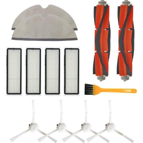 HEPA Filter Main Brush Side Brushfor Xiaomi Mijia 1C STYTJ01ZHM Dreame F9 Robot Vacuum cleaner Mop Cloth Cleaning Tool
