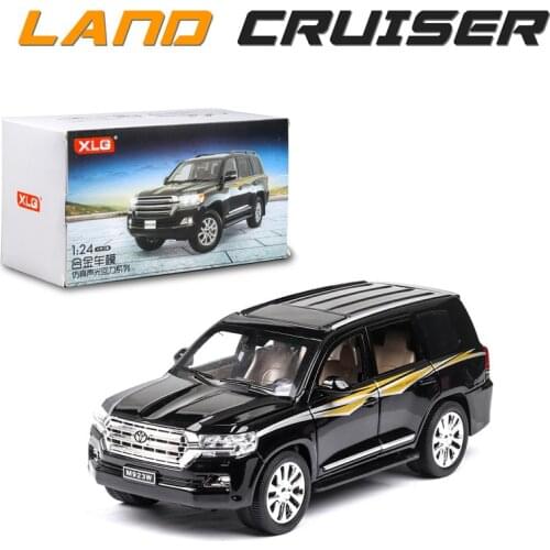 1:24 Toy Car Excellent Quality Land Cruiser Metal Car Toy Alloy Car Diecasts & Toy Vehicles Car Model Toys For Children