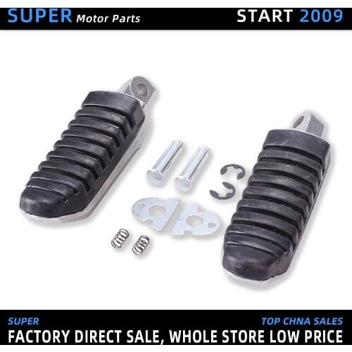 Motorcycle Rear Foot Rests Pedal Footrests Peg For SUZUKI GSF250 400 74A 75A 78A Bandit 250 400