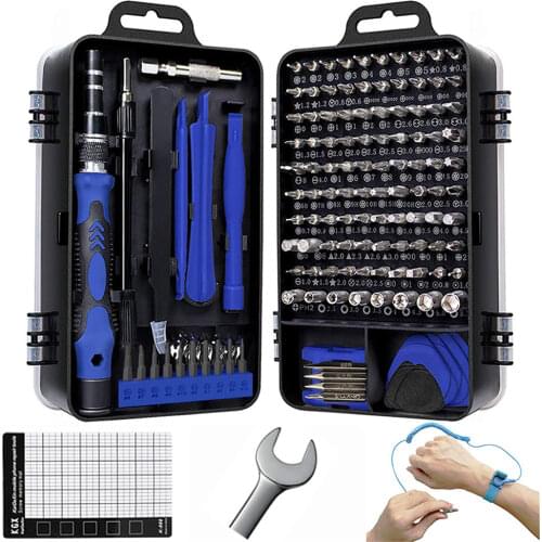 Precision Screwdriver Set - 140-In-1 Small Screwdriver Bit Set for DIY Electronic Repairs - Computer- Micro PC, Laptop, iPhone