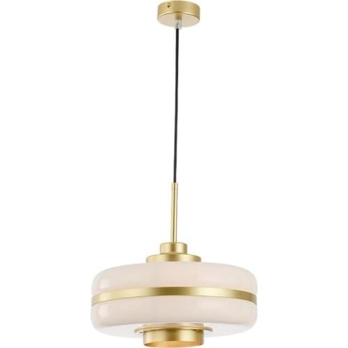 Nordic Modern Creative Design White Glass Pendant Light Living Room Bedroom Study Dining Room Home Decoration Hanging Lamps