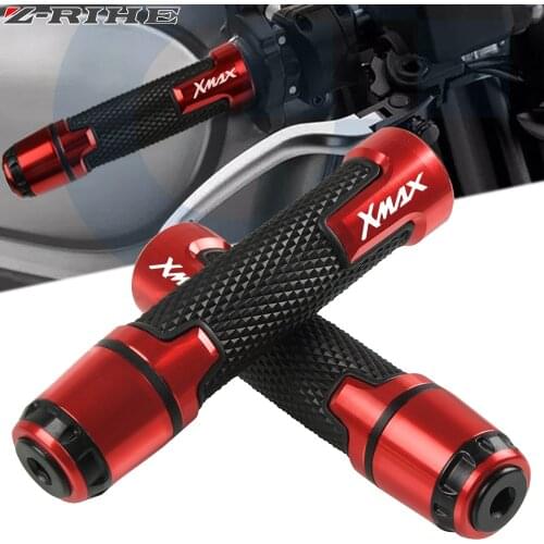 7/8'' For Yamaha xmax 125 250 300 400 X MAX 2017 2018 Motorcycle knobs Anti-Skid scooter Handle Grips 22mm Bar Hand Handlebar
