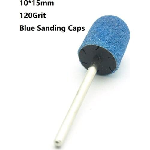 EasyNail 5kinds Sanding Caps Electric Nail Drill Bit Bands UV Gel Polish Remover for Manicure Pedicure Milling Accessories Sets