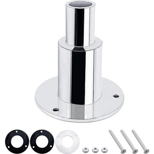 Stainless Steel 316 Thru Hull Exhaust Skin Fitting Tube Pipe Socket Hardware Part Of Air Diesel Heater For Boat Marine Car Truck