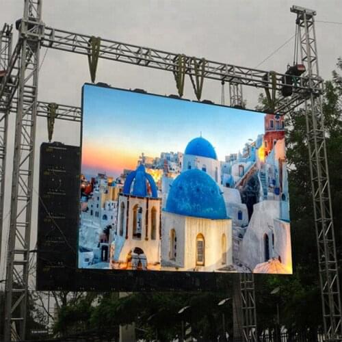 LED Display Advertising Rental Outdoor Full Color High Brighhtness Waterproof 500x500mm 500x1000mm LED Screen