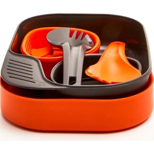 Wildo Camp A Box Duo Light Dinnerware Set Light Camping Plate Portable Outdoor Picnic Camping tools Lunch Box