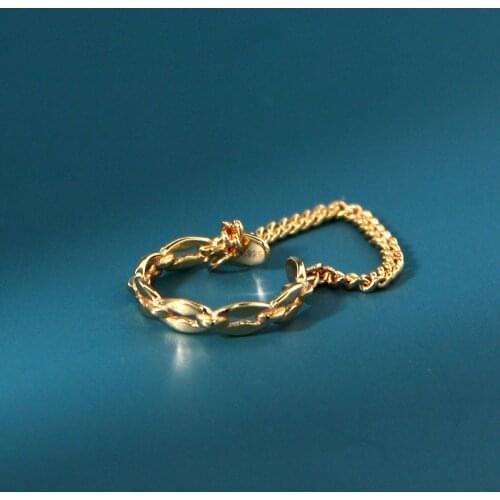 925 Silver Ear Bone Clip Earring Cold Wind Chain Cross Ear Clip Without Pierced Super Fairy Temperament Woman Girl Ear Jewelry