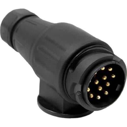 13 Pin Trailer Plug Wiring Connector 12V Tow Bar Towing RV Parts