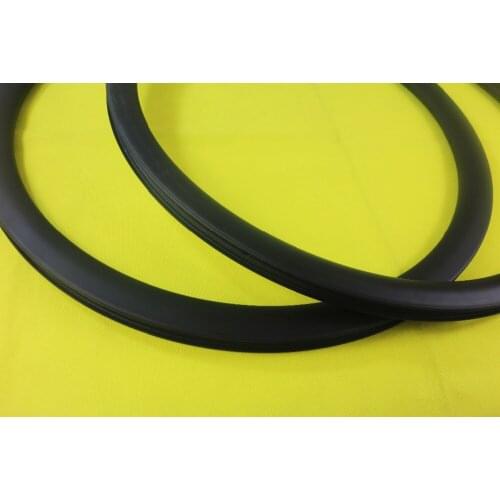 35mm Clincher Carbon Rims 25mm Width Cyclo-cross disc brake bike UD 3K twill 12K no braking surface Tubeless compatible bicycle