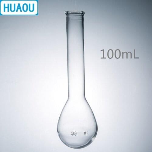 HUAOU 100mL Kiedah Nitrogen Flask Glass Laboratory Chemistry Equipment