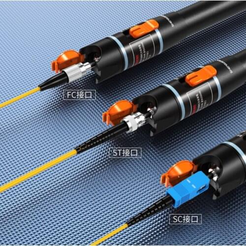 Free shipping Fiber Optic Cable Tester Portable mini VFL 60mW fiber optic visual fault locator