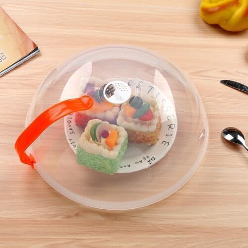 Safety Microwave Cover Food Splatter Guard Microwave Food Anti-Splatter Oven Oil Cap with Vents Handle Magnetic Splatter Lids