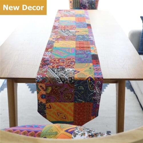 Boho Decoration Home Decor Table Runners Cotton Linen Dinner for Wedding Party Tablecloth 30cm*180/220/240cm Coffee Table Decor