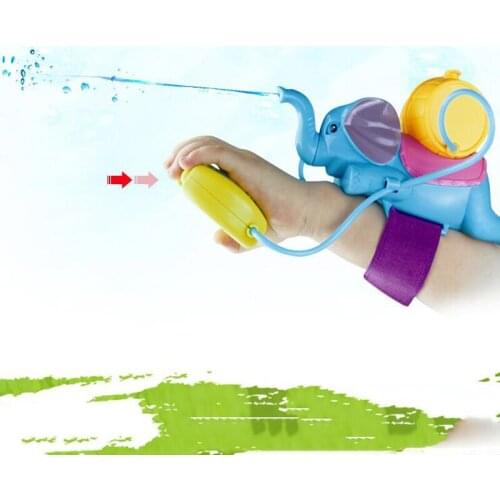 Childrens Animal Toys Water Spray Elephant Play Water Childrens Toys Summer Water Hammer Wrist Water Gun Parent-Child Game Toy