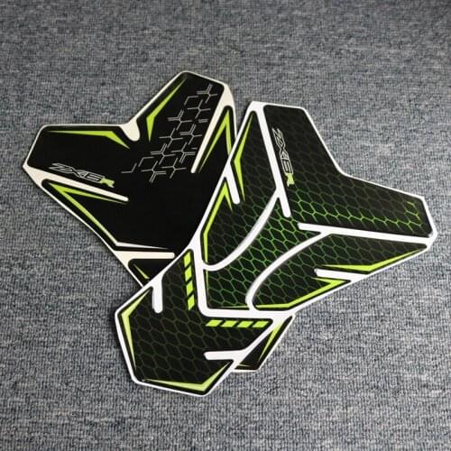 For Kawasaki ZX-6R ZX6R 3D Fuel Tank Sticker Cover Pad Motorcycle Decorative Decal 2010-2020