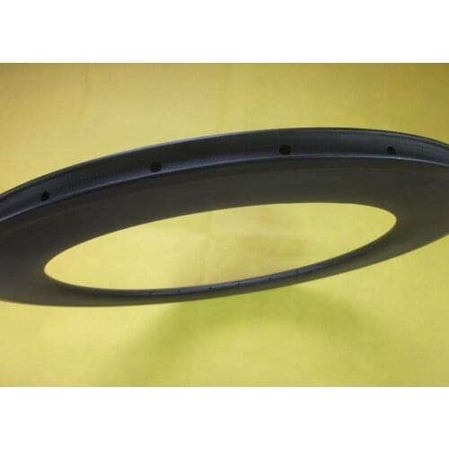 700c Road Bicycle Carbon Rims Clincher 88mm UD Matte with Besalt Braking Track 20H Wheelset Parts Bicycle Wheel Rims