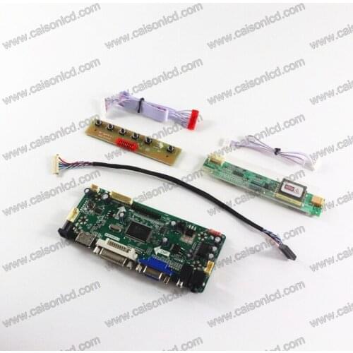 Easy to diy NT68676 LCD controller board support HDMI+DVI+VGA+AUDIO for LCD panel 1280 X 800 LCD model repair