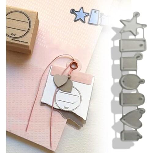 Small pendants Metal Cutting Dies Embossing Scrapbooking Stencil Craft Cut Dies For DIY Card Crafts Handmade
