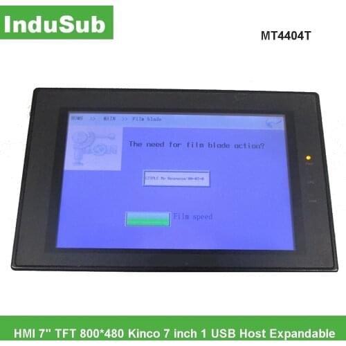 MT4404T HMI 7" TFT 800*480 Kinco 7 inch 1 USB Host Expandable memory with Free Programming Cable Original New in box